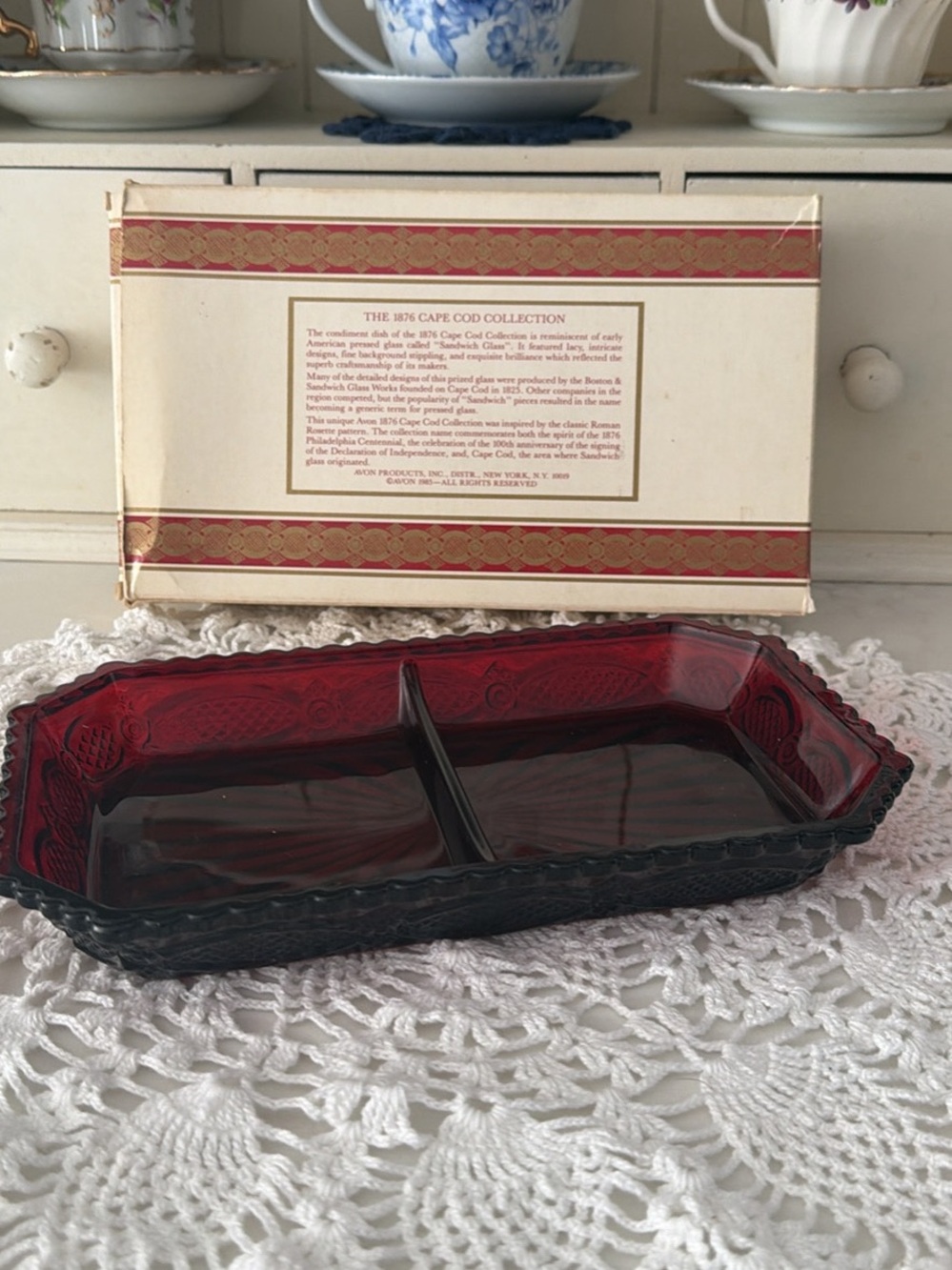Avon Cape Cod Relish Tray